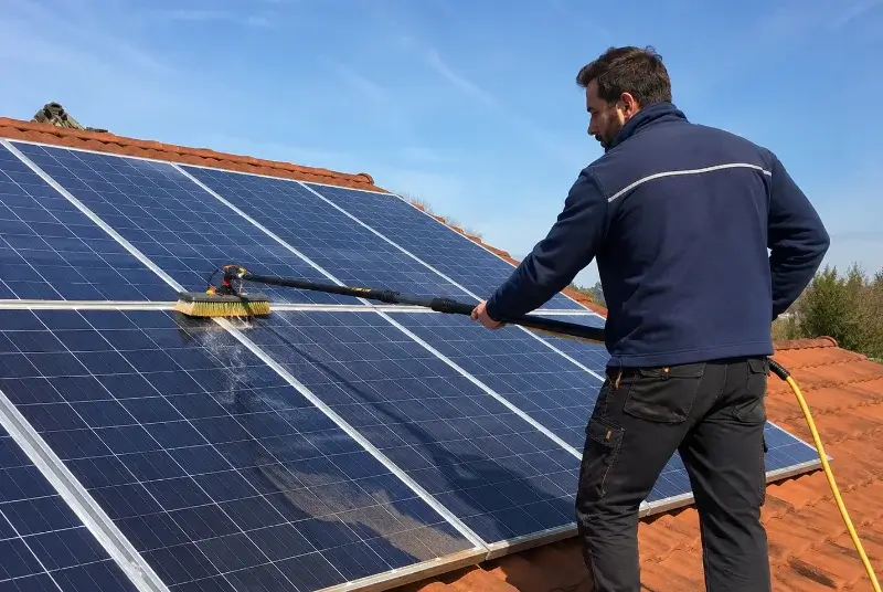 Nettoyage et entretien de panneaux solaires à Ur