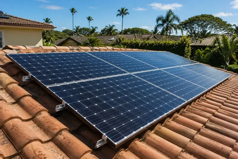 Installation de panneaux solaires à Ur